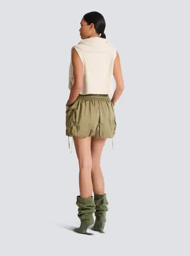 Balmain Viscose twill shorts | Thumbnail 4 Balmain Viscose twill shorts | Thumbnail 4