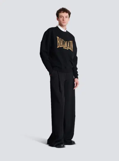 Balmain Embroidered College sweatshirt | Thumbnail 3 Balmain Embroidered College sweatshirt | Thumbnail 3