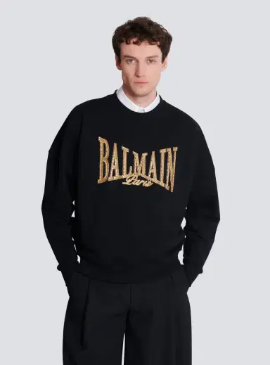 Balmain Embroidered College sweatshirt | Thumbnail 5 Balmain Embroidered College sweatshirt | Thumbnail 5