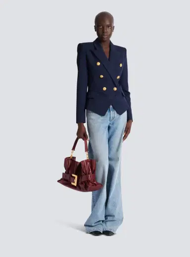 Balmain Fitted wool 6-buttons jacket | Thumbnail 2 Balmain Fitted wool 6-buttons jacket | Thumbnail 2