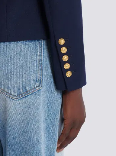Balmain Fitted wool 6-buttons jacket | Thumbnail 6 Balmain Fitted wool 6-buttons jacket | Thumbnail 6