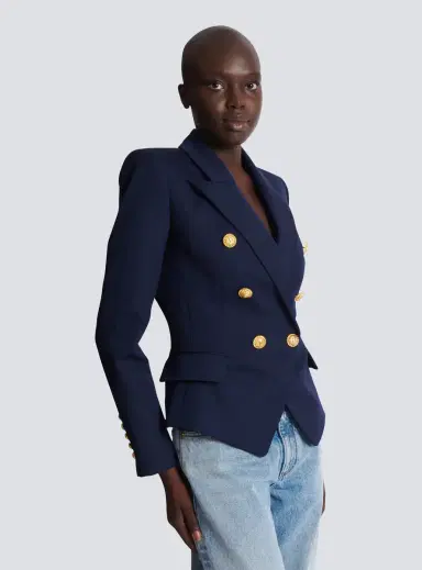 Balmain Fitted wool 6-buttons jacket | Thumbnail 7 Balmain Fitted wool 6-buttons jacket | Thumbnail 7