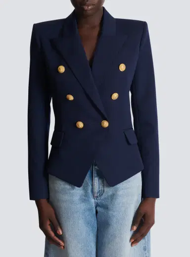 Balmain Fitted wool 6-buttons jacket | Thumbnail 8 Balmain Fitted wool 6-buttons jacket | Thumbnail 8