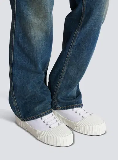 Balmain Riff Low canvas sneakers | Thumbnail 2 Balmain Riff Low canvas sneakers | Thumbnail 2