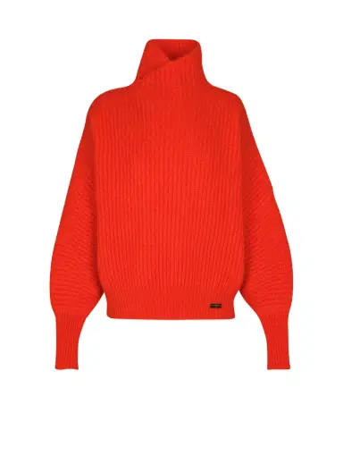 Balmain Mohair knit jumper with collar detail | Thumbnail 1 Balmain Mohair knit jumper with collar detail | Thumbnail 1