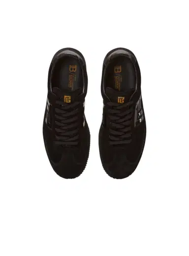 Balmain Swan suede and patent leather sneakers | Thumbnail 7 Balmain Swan suede and patent leather sneakers | Thumbnail 7
