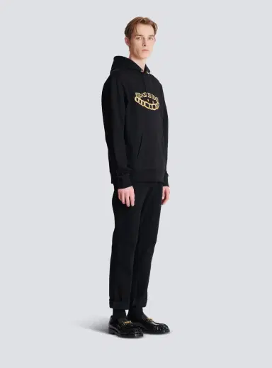 Balmain Chain Logo Hoodie | Thumbnail 3 Balmain Chain Logo Hoodie | Thumbnail 3