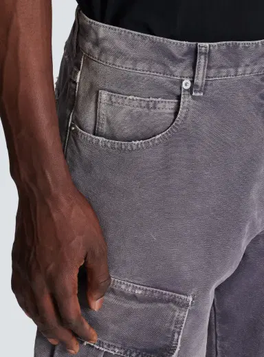 Balmain Denim loose-fit cargo jeans | Thumbnail 5 Balmain Denim loose-fit cargo jeans | Thumbnail 5