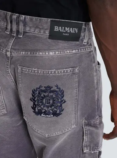 Balmain Denim loose-fit cargo jeans | Thumbnail 6 Balmain Denim loose-fit cargo jeans | Thumbnail 6