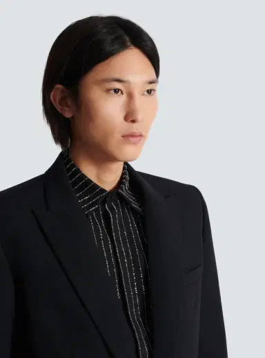 Balmain Grain de poudre wool 1-button jacket | Thumbnail 5 Balmain Grain de poudre wool 1-button jacket | Thumbnail 5
