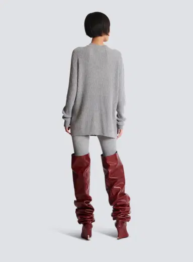Balmain Buttoned cashmere cardigan | Thumbnail 4 Balmain Buttoned cashmere cardigan | Thumbnail 4