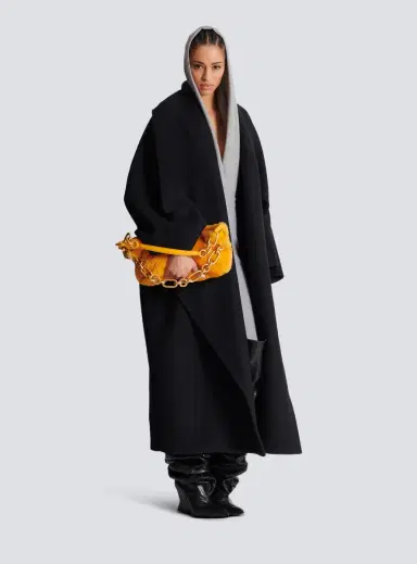 Balmain Medium Sync bag in shearling | Thumbnail 2 Balmain Medium Sync bag in shearling | Thumbnail 2