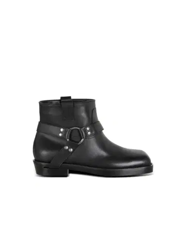 Balmain Calfskin leather biker ankle boots | Thumbnail 1 Balmain Calfskin leather biker ankle boots | Thumbnail 1