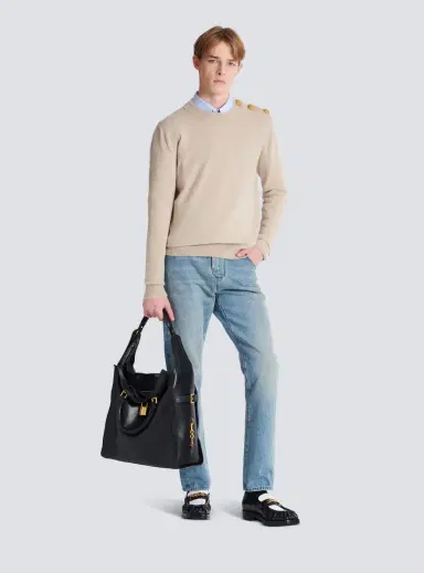 Balmain Eco-cashmere jumper | Thumbnail 2 Balmain Eco-cashmere jumper | Thumbnail 2