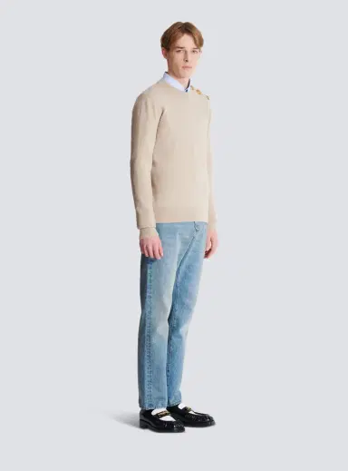 Balmain Eco-cashmere jumper | Thumbnail 3 Balmain Eco-cashmere jumper | Thumbnail 3