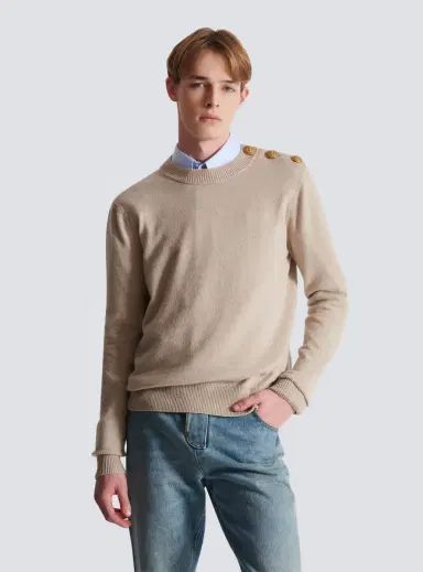 Balmain Eco-cashmere jumper | Thumbnail 5 Balmain Eco-cashmere jumper | Thumbnail 5