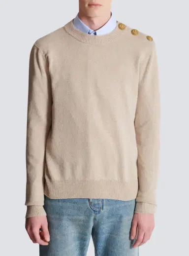 Balmain Eco-cashmere jumper | Thumbnail 7 Balmain Eco-cashmere jumper | Thumbnail 7