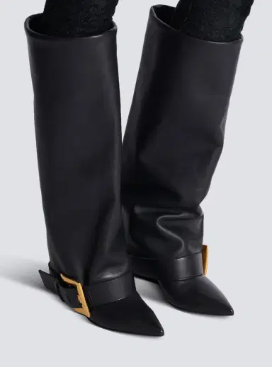 Balmain Anthem calfskin leather boots | Thumbnail 2 Balmain Anthem calfskin leather boots | Thumbnail 2