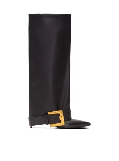 Balmain Anthem calfskin leather boots | Thumbnail 1 Balmain Anthem calfskin leather boots | Thumbnail 1
