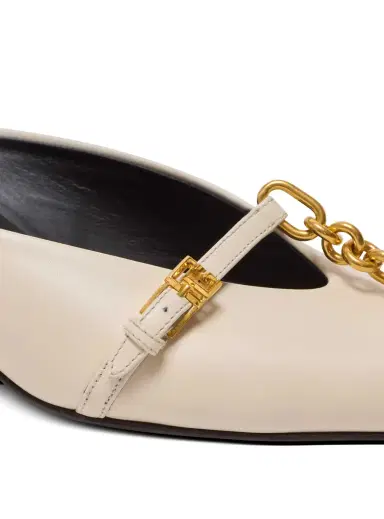 Balmain Sync leather mules with pointed toe | Thumbnail 5 Balmain Sync leather mules with pointed toe | Thumbnail 5