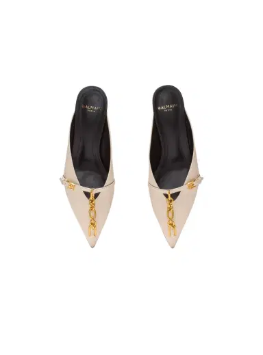Balmain Sync leather mules with pointed toe | Thumbnail 7 Balmain Sync leather mules with pointed toe | Thumbnail 7