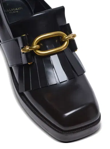Balmain Sync glazed leather loafers | Thumbnail 6 Balmain Sync glazed leather loafers | Thumbnail 6