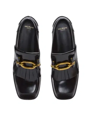 Balmain Sync glazed leather loafers | Thumbnail 7 Balmain Sync glazed leather loafers | Thumbnail 7