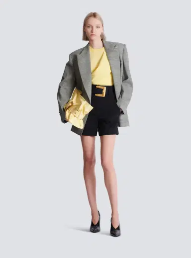 Balmain Draped T-shirt with buttons | Thumbnail 2 Balmain Draped T-shirt with buttons | Thumbnail 2