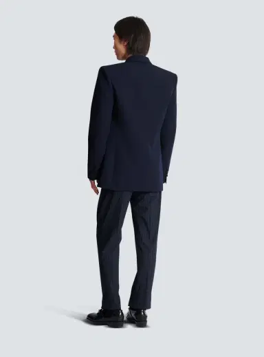 Balmain Wool blazer with crystal patch | Thumbnail 4 Balmain Wool blazer with crystal patch | Thumbnail 4