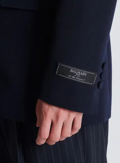 Balmain Wool blazer with crystal patch | Thumbnail 5 Balmain Wool blazer with crystal patch | Thumbnail 5