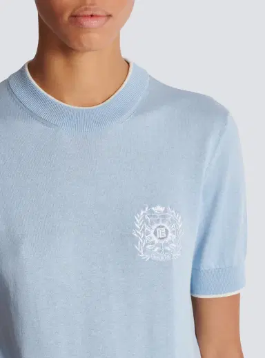 Balmain Emblème-embroidered knit top | Thumbnail 6 Balmain Emblème-embroidered knit top | Thumbnail 6