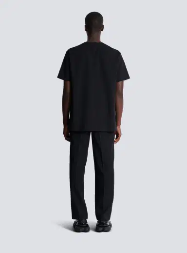 Balmain PB embroidered T-shirt | Thumbnail 4 Balmain PB embroidered T-shirt | Thumbnail 4