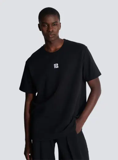 Balmain PB embroidered T-shirt | Thumbnail 5 Balmain PB embroidered T-shirt | Thumbnail 5