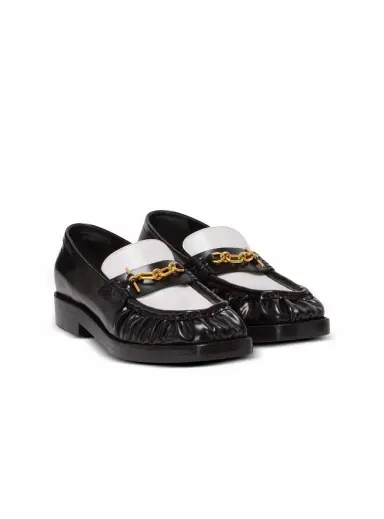 Balmain Sync glazed leather loafers | Thumbnail 3 Balmain Sync glazed leather loafers | Thumbnail 3