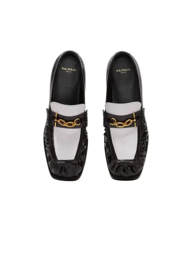 Balmain Sync glazed leather loafers | Thumbnail 8 Balmain Sync glazed leather loafers | Thumbnail 8