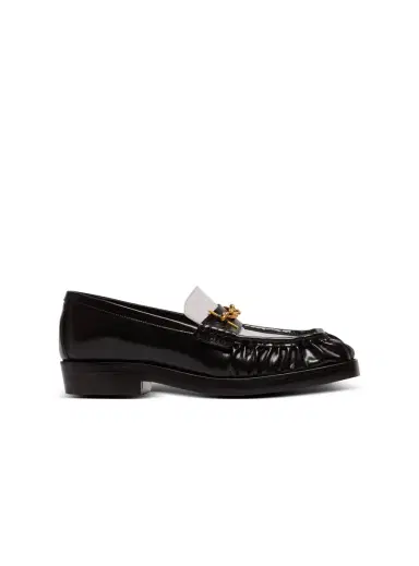 Balmain Sync glazed leather loafers | Thumbnail 1 Balmain Sync glazed leather loafers | Thumbnail 1