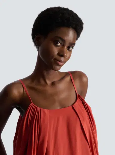 Balmain Draped silk crepe top | Thumbnail 5 Balmain Draped silk crepe top | Thumbnail 5