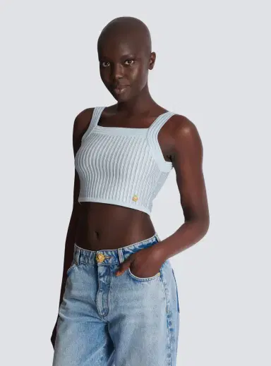 Balmain Textured knit top | Thumbnail 6 Balmain Textured knit top | Thumbnail 6