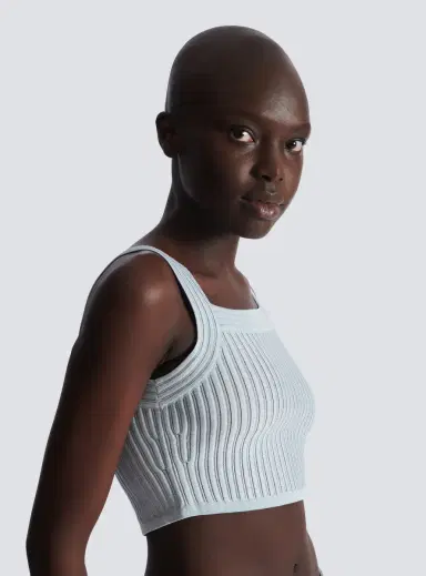 Balmain Textured knit top | Thumbnail 7 Balmain Textured knit top | Thumbnail 7