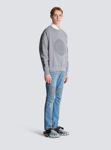 Balmain Embroidered Médaille sweatshirt | Thumbnail 3 Balmain Embroidered Médaille sweatshirt | Thumbnail 3