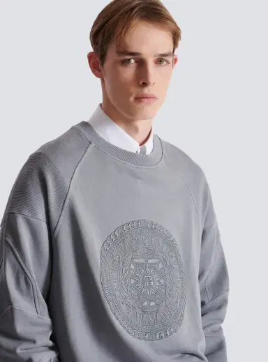Balmain Embroidered Médaille sweatshirt | Thumbnail 6 Balmain Embroidered Médaille sweatshirt | Thumbnail 6