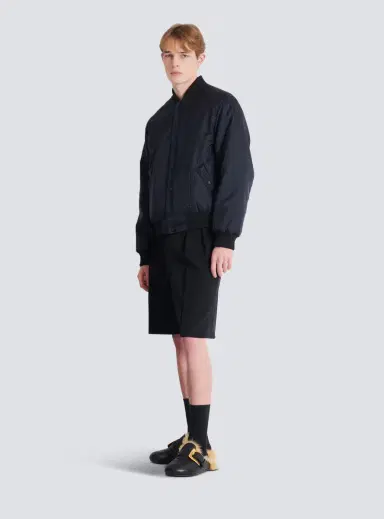 Balmain Reversible printed bomber jacket with Chaînes pattern | Thumbnail 3 Balmain Reversible printed bomber jacket with Chaînes pattern | Thumbnail 3