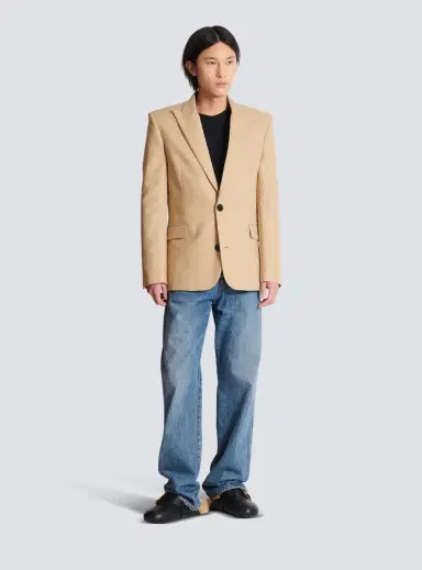Balmain Canvas 2-buttons jacket | Thumbnail 2 Balmain Canvas 2-buttons jacket | Thumbnail 2