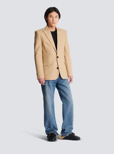 Balmain Canvas 2-buttons jacket | Thumbnail 3 Balmain Canvas 2-buttons jacket | Thumbnail 3