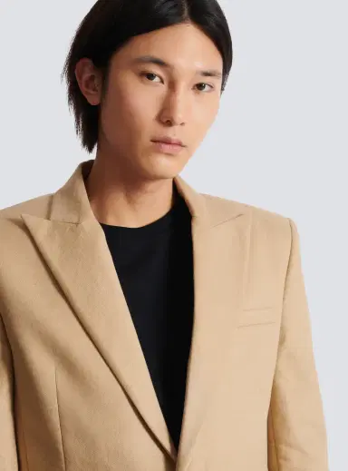 Balmain Canvas 2-buttons jacket | Thumbnail 5 Balmain Canvas 2-buttons jacket | Thumbnail 5