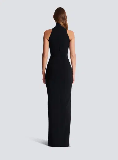 Balmain Long embroidered slit dress | Thumbnail 4 Balmain Long embroidered slit dress | Thumbnail 4