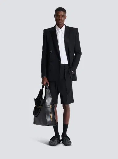 Balmain Écusson embroidered poplin shirt | Thumbnail 2 Balmain Écusson embroidered poplin shirt | Thumbnail 2