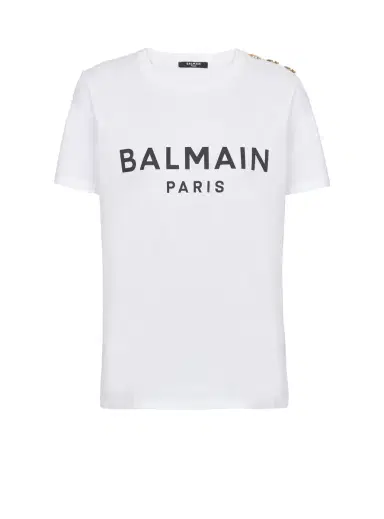 Balmain T-shirt with Paris print | Thumbnail 1 Balmain T-shirt with Paris print | Thumbnail 1