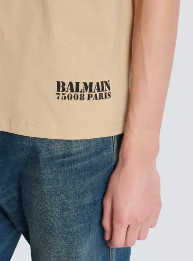 Balmain Small Stamp printed T-shirt | Thumbnail 5 Balmain Small Stamp printed T-shirt | Thumbnail 5
