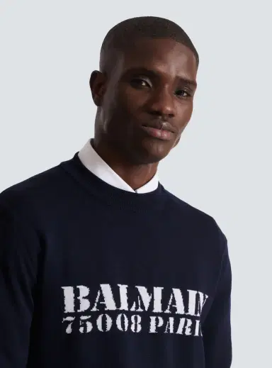 Balmain Stamp merino wool jumper | Thumbnail 6 Balmain Stamp merino wool jumper | Thumbnail 6